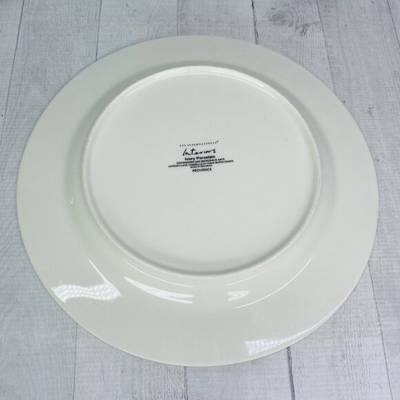 PTS international Interiors PROVENCE Fruit Leaves Porcelain Chop Plate Platter - Picture 3 of 13